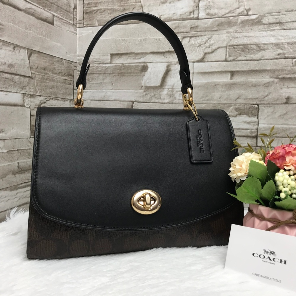 ๐ COACH ๐บTILLY TOP HANDLE SATCHEL 9 3/4" - Picture 7 of 8